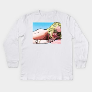 Beach Kids Long Sleeve T-Shirt